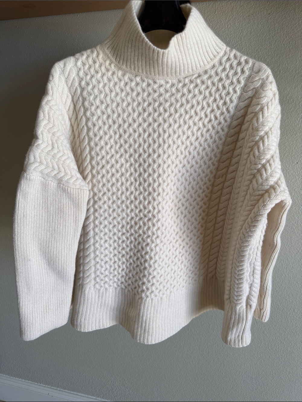 AYR Merino Wool Chunky Turtleneck Sweater
